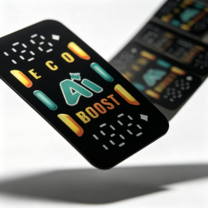 Oem Custom Plastic Pc Panel <b>Sheet</b> Front Screen Printing Packaging Membrane Graphic Label Sticker Self Adhesive Faceplate - Product Image 5