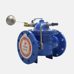 Vanne flottante télécommandée 100X à fermeture lente, corps en fonte ductile, certifiée CE, zéro fuite pour le contrôle <span class=keywords><strong>de</strong></span> l'eau des tours d'eau - Product Image 4