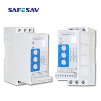 SAFESAV SSR Protection de séquence de phase, Prévention de la surtension, Bypass intégré, 3.7kW 15A, Démarreur progressif électronique pour ventilateur