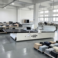 Plotter de Corte Automático CNC Panda de Cama Plana Multicapa para Prendas y Telas, Máquina de Corte de Telas (380V 16-25KW, 5 Años de Garantía)