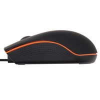 Mouse Berkabel Kantor Rumahan Murah Permukaan Buram Optik USB Aksesori Komputer untuk PC Laptop