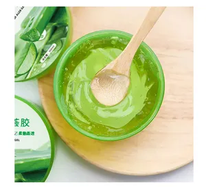 Çin tedarikçisi organik Aloe Vera jel ile 100% saf Aloe Vera jel cilt beyazlatma için Aloe Vera ating jel sonra güneş