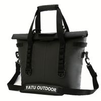 Isolierter Kühltaschen-Rucksack, auslaufsicher, leichte Kühltasche mit Kühlfach für Mittagessen, Picknick, Wandern, Camping, Strand, Park