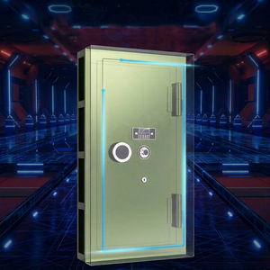 Backup door dual protection security warehouse outdoor furniture steel anti-theft doors for bank home warehouse hotel shopping - Product Image 4