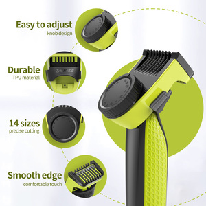 Kit de Repuesto de Peines Guía Ajustables de 14 Longitudes para <span class=keywords><strong>Afeitadora</strong></span> Eléctrica <span class=keywords><strong>Philips</strong></span> <span class=keywords><strong>OneBlade</strong></span> QP2520 QP2530 QP2630 - Product Image 3