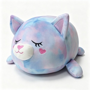 Custom <b>Cat</b> <b>Plush</b> Backpack Pastel Color PP Cotton Filled 51cm-99cm Size Unisex Party Use - Product Image 5