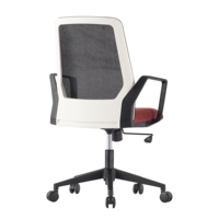 Chaise de bureau ergonomique mobile en maille réglable, moderne et personnalisable pour visiteurs - Vente en gros
