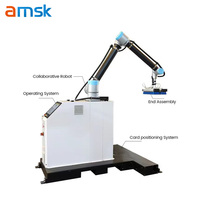 Paletizador Robótico Automático de 10 kg y 20 kg, Paletizador Robótico Portátil para Cajas, Bolsas y Cartones, Máquina Apiladora