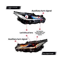 Nuevo Conjunto de Faros Delanteros LED Láser de 12V para 2019-2024, Actualización con Luces de Circulación Diurna y Señales de Giro