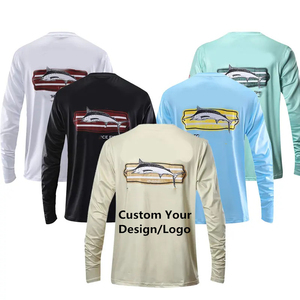 Sublimation Fishing Wear Uv Sun Protection <strong>T</strong> <strong>Shirts</strong> Men Upf 50+ <strong>Fish</strong> <strong>Shirts</strong> Custom Long Sleeve Fishing <strong>Shirt</strong> for Unisex Adults - Product Image 1