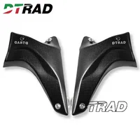 Nouveau Refroidisseur de Frein à Conduit d'Air en Fibre de Carbone Triumph Street Triple 765/RS 2025 675/R Système de Refroidissement d'Étrier Couvercle de Radiateur OLIVER