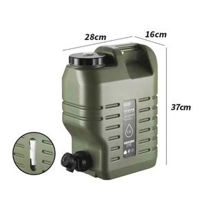 12L <b>Travel</b> Water <b>Container</b> with Tap Camping Bucket Food Grade Reusable Outdoor Cooler Plastic Emergency Tool for Vehicles - Product Image 4