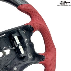 <span class=keywords><strong>Volant</strong></span> en fibre de carbone en cuir perforé Ever-Carbon Racing ECR pour <span class=keywords><strong>Mercedes</strong></span> Benz <span class=keywords><strong>CLK</strong></span> <span class=keywords><strong>W209</strong></span> - Product Image 6