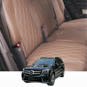 Fundas de Asiento Completas para Mercedes-Benz GLS400 2020 -- Marrón Cacao - Product Image 1