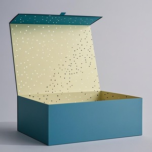 <b>Magnetic</b> <b>gift</b> <b>box</b> with logo packaging <b>box</b>, customizable according to needs - Product Image 3