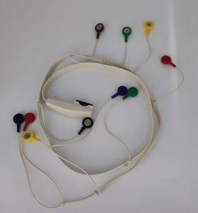 Mortara H12 X12 Telemetría 10 derivaciones Snap End Código IEC 9293-017-50 9293-017-51 Holter ECG Cable Leadwires Consumibles médicos - Product Image 4