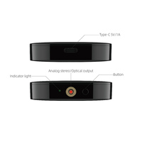 Récepteur AirPlay 2 streaming de musique sans fil WiFi récepteur Audio Multiroom optique et ports 3.5mm adaptateur stéréo pour haut-parleurs
