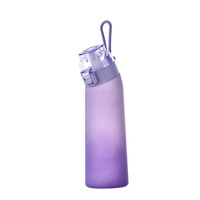 Bouteille d'eau aromatisée en Tritan sans BPA de 700 ml avec impression UV du logo et capsules de saveur, vente en gros