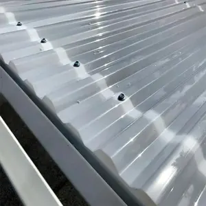 Green house plastic polycarbonate trapezoidal roof corrugated sheet prices in india