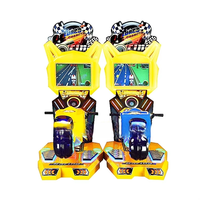 KAIMI Machine de jeu simulateur de course vidéo de moto électrique à monnayeur, modèle Super Bike TT, en métal pour enfants
