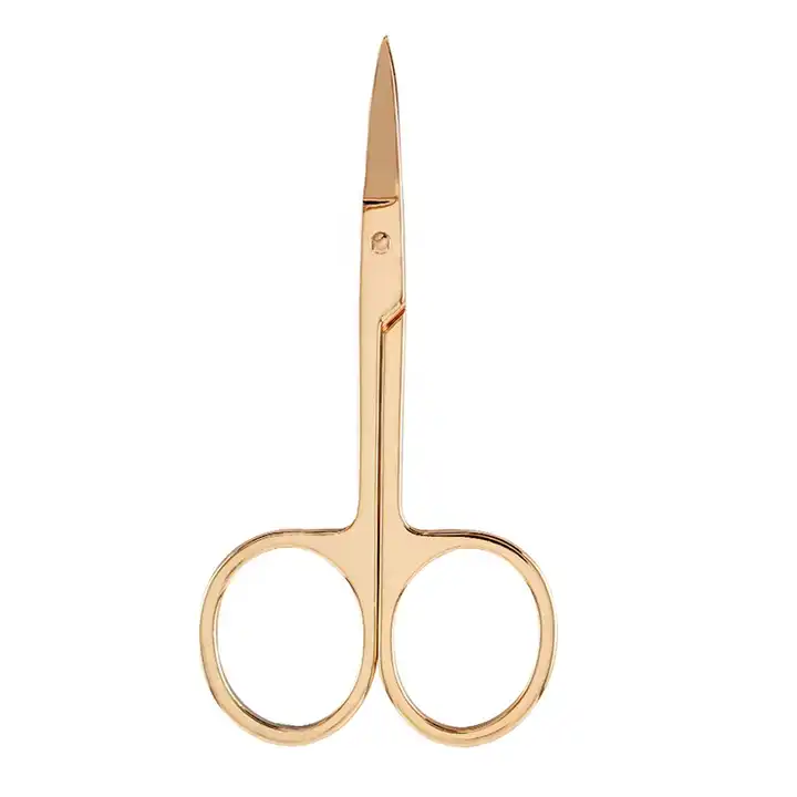 Tattoo Supplies Wholesale Eyebrow Cutting Scissors Hair Beauty Eyebrow  Trimmer Cosmetic Scissors Beauty Scissors With Low Price