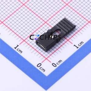 X2541-A1NIB Shorting Cap / Jumper Cap P=2.54mm Connector 1x2 2.54mm Open Top Type 3A - Product Image 1