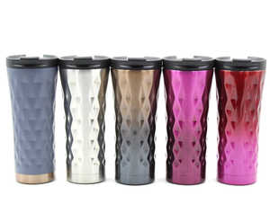 16oz 17oz 500ml Classic Stainless Steel <b>Thermal</b> Travel <b>Coffee</b> Mug Business Gift with Plastic Lid Hot Insulation Belly <b>Cup</b> Design - Product Image 5