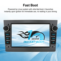 Autoradio Rhythm Linux 7 pouces IPS avec CarPlay pour Opel Vauxhall Holden 2004-2012, appels mains libres, Mirror Link, radio FM, caméra AHD