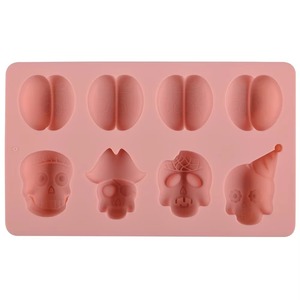 DIY Funny Gift 3D Skull Brain Fondant Silicone Mold 3D Mold Silicone Chocolate Bar Cake Ice Cube Making Tool for Decoration - Product Image 3