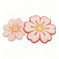 Patch en chenille personnalisable avec design gratuit, broderie en chenille et lettres tendance pour vêtements