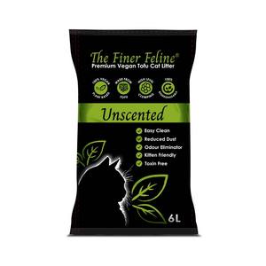 Dongnaipets 6L ที่เป็นมิตรกับสิ่งแวดล้อมผงลาเวนเดอร์หอมเต้าหู้แมวทิ้งขยะข้าวโพดแบบ flushable แบบย่อยสลายได้ทางชีวภาพ - Product Image 1