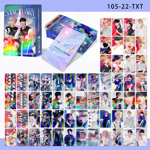 Ensemble de 60 cartes photo du groupe KPOP BT BABYMONSTER CROTIS <span class=keywords><strong>GIDLE</strong></span>, cartes de vœux, flashcards, album, articles promotionnels, cartes-cadeaux - Product Image 2