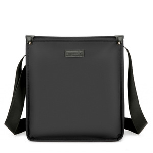 Large Portable Waterproof Nylon Messenger Shoulder Bag, Durable Business Travel, Custom Logo Letter Decoration <b>Laptop</b> Bag. - Product Image 3