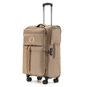 Maleta con Ruedas Unisex de Tela Oxford |   Maleta de mano de 20 pulgadas y maleta blanda de 28 pulgadas |   <span class=keywords><strong>Cierre</strong></span> de cremallera ligero con candado <span class=keywords><strong>TSA</strong></span> y antibacteriano - Product Image 6