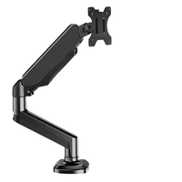 Support de moniteur à bras unique Z011 support de levage de bureau 8Kg support de bras de moniteur support de bureau écran plat d'ordinateur 15-30 pouces