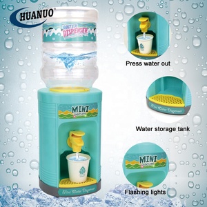 Adorável fingir cozinha beber brinquedo de simulação elétrica mini dispensador de água para crianças - Product Image 6