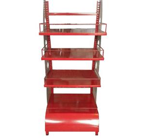 Estante de exhibición de aceite de motor y combustible de motor de metal al por mayor estante de aceite lubricante estante de exhibición de embalaje de cartón estantes de exhibición Premium - Product Image 1