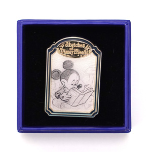 Mickey pins Kẽm hợp kim 3D Electroplated Die Cast với giữ khung - Product Image 1