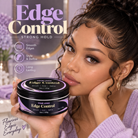 Gel Coiffant Fixation Forte pour Bords Parfaits, Cheveux de Bébé, Tresses et Coiffures Lisses
