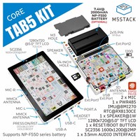 Untuk Terminal IoT Pintar Portabel M5Stack TAB5 dengan Prosesor Ganda ESP32-P4 & ESP32-C6