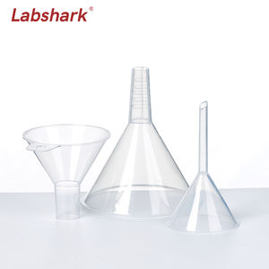 Produsen Lab corong plastik corong sekali pakai tebal leher panjang corong segitiga runcing - Product Image 2