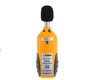 Hti LCD Display 130dB Data Hold Backlight A/C Weighted DB <b>Sound</b> <b>Meter</b> for Home Factories - Product Image 2