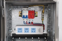 Boîtier en aluminium Ouyue personnalisable, étanche IP65, panneau de commande électrique, boîte de distribution, boîte de commande d'alimentation, boîte de surveillance