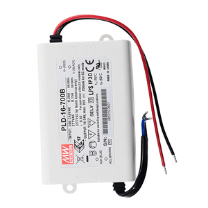 Alimentation LED à sortie unique Mean Well PLD-16-700B 16W 200-240VAC 700mA SELV IP30 - Product Image 1