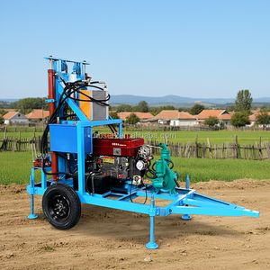 Plataforma <span class=keywords><strong>de</strong></span> Perforación <span class=keywords><strong>de</strong></span> Pozos Mini para Perforación <span class=keywords><strong>de</strong></span> Pozos <span class=keywords><strong>de</strong></span> Agua, <span class=keywords><strong>de</strong></span> Bajo Costo, para Operación por una Sola Persona, para Terrenos Agrícolas - Product Image 2