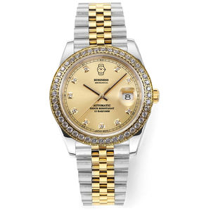 Relojes de pulsera mecánicos clásicos de lujo para hombre, relojes automáticos de 40mm con caja de zafiro y calendario para hombre - Product Image 2