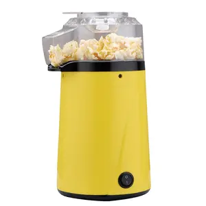 220V 1200W Multi-Color Custom Popcorn Machine Met Bovenklep En Lepel