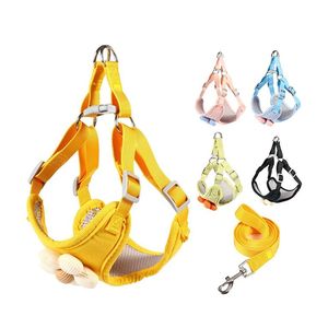 Tali hewan peliharaan, Harness hewan peliharaan dapat disesuaikan mode Harness anak anjing kucing Harness perlengkapan hewan peliharaan - Product Image 3