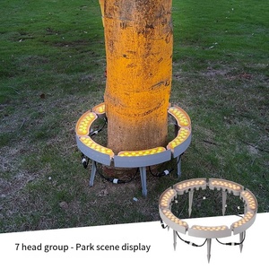 Năng lượng mặt trời LED cây ôm Đèn Ngoài Trời IP65 không thấm nước Spotlight cảnh quan LED cô đặc cây cọ tròn cây ôm đèn - Product Image 3