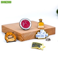 Badges personnalisés en alliage de zinc, épingles de revers en émail dur, épingles métalliques, logo personnalisé, émail souple – Vente en gros